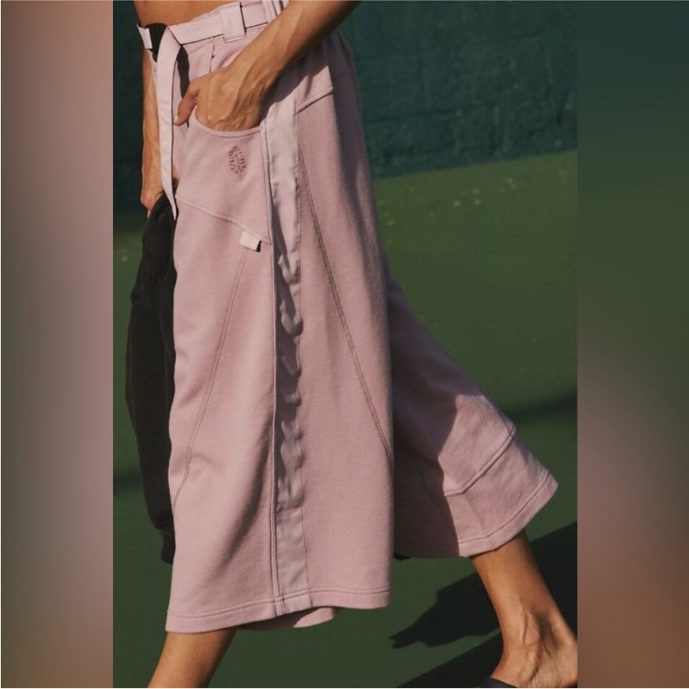 NWT Free People Ollie Pants in Vanilla Fig Size XL - Picture 3 of 8